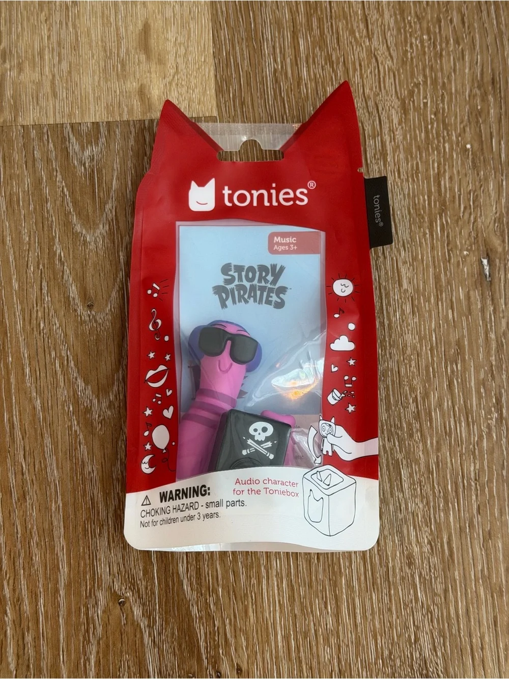Tonies Story Pirates Pink Audio Character for Toniebox